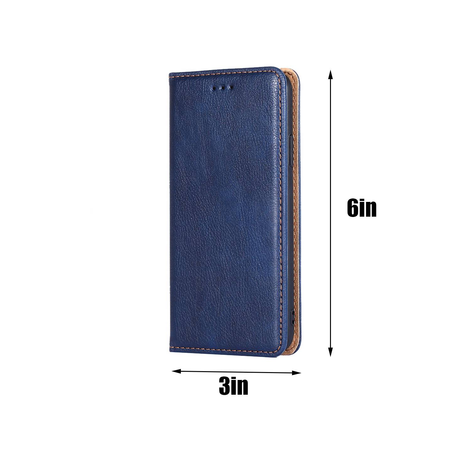 Flip Leather Magnetic Phone Case Magsafe 8