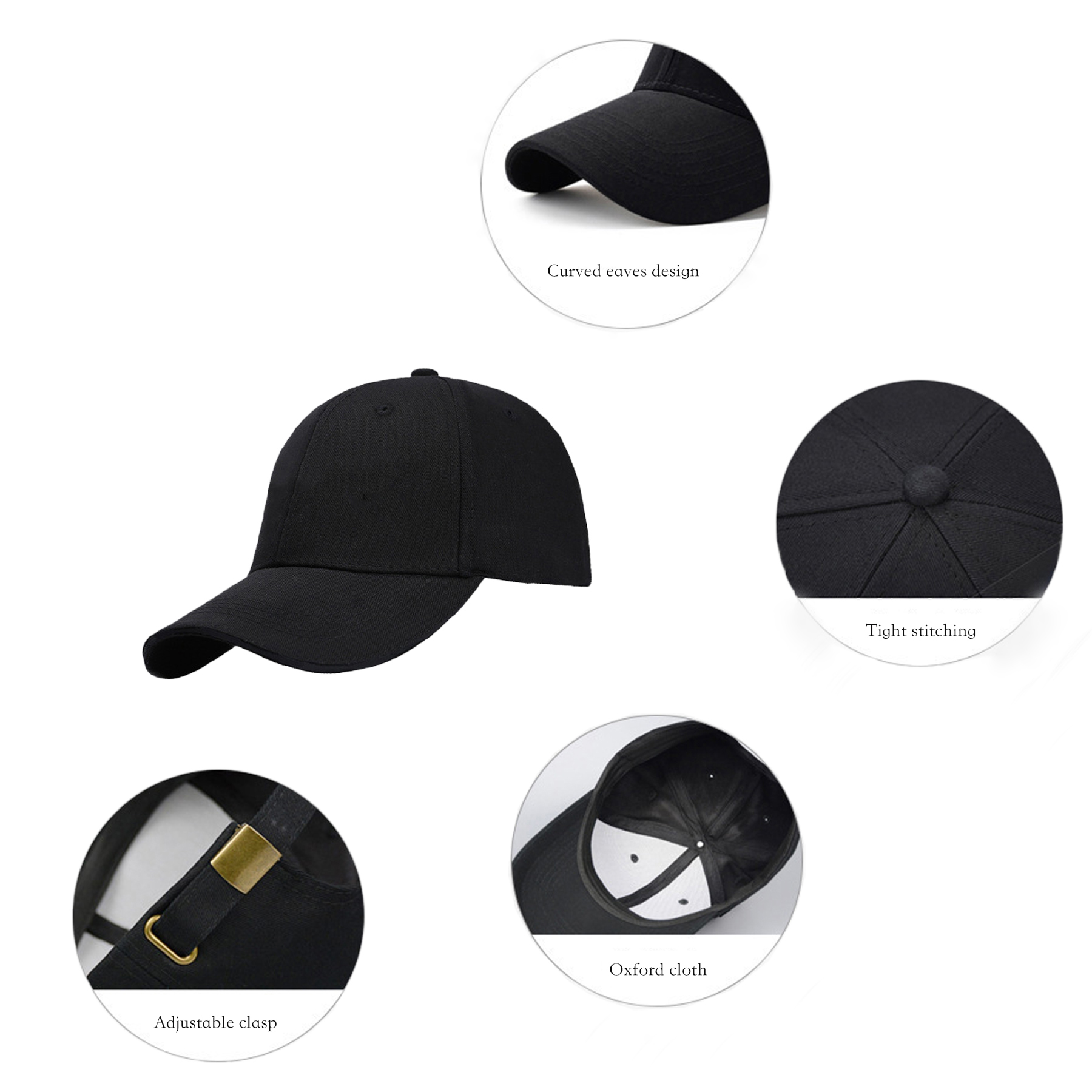 6 Panel Baseball Cap 1