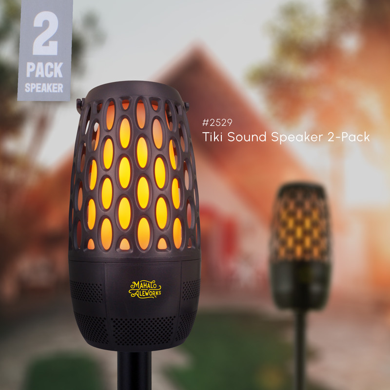 Tiki Sound Speaker 2-Pack