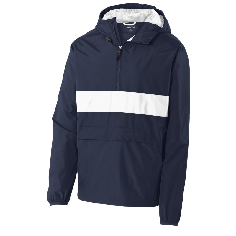 Sport-Tek Zipped Pocket Anorak. 5