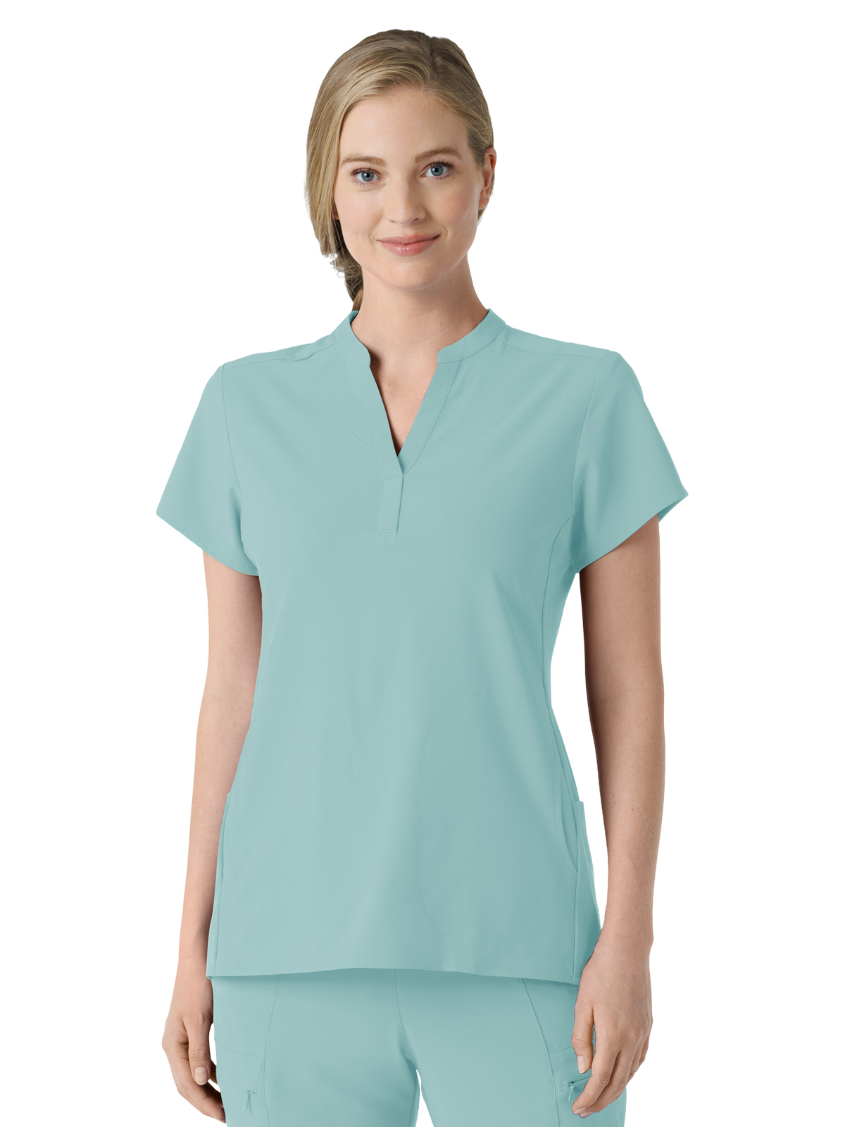 Wink - Renew - Women's Four-Pocket Mandarin Collar Top 31