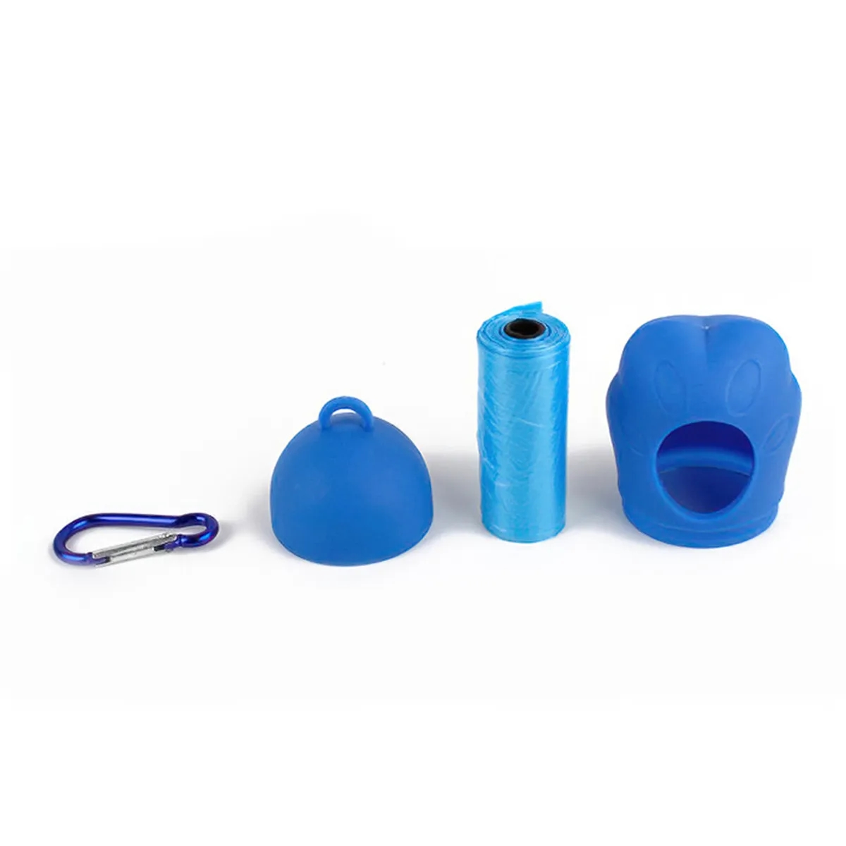 Portable Pet Waste Bag Dispenser with Carabiner 5