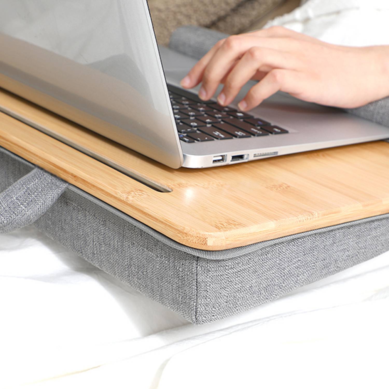 Laptop Lap Desk w/ Mouse Pad 4