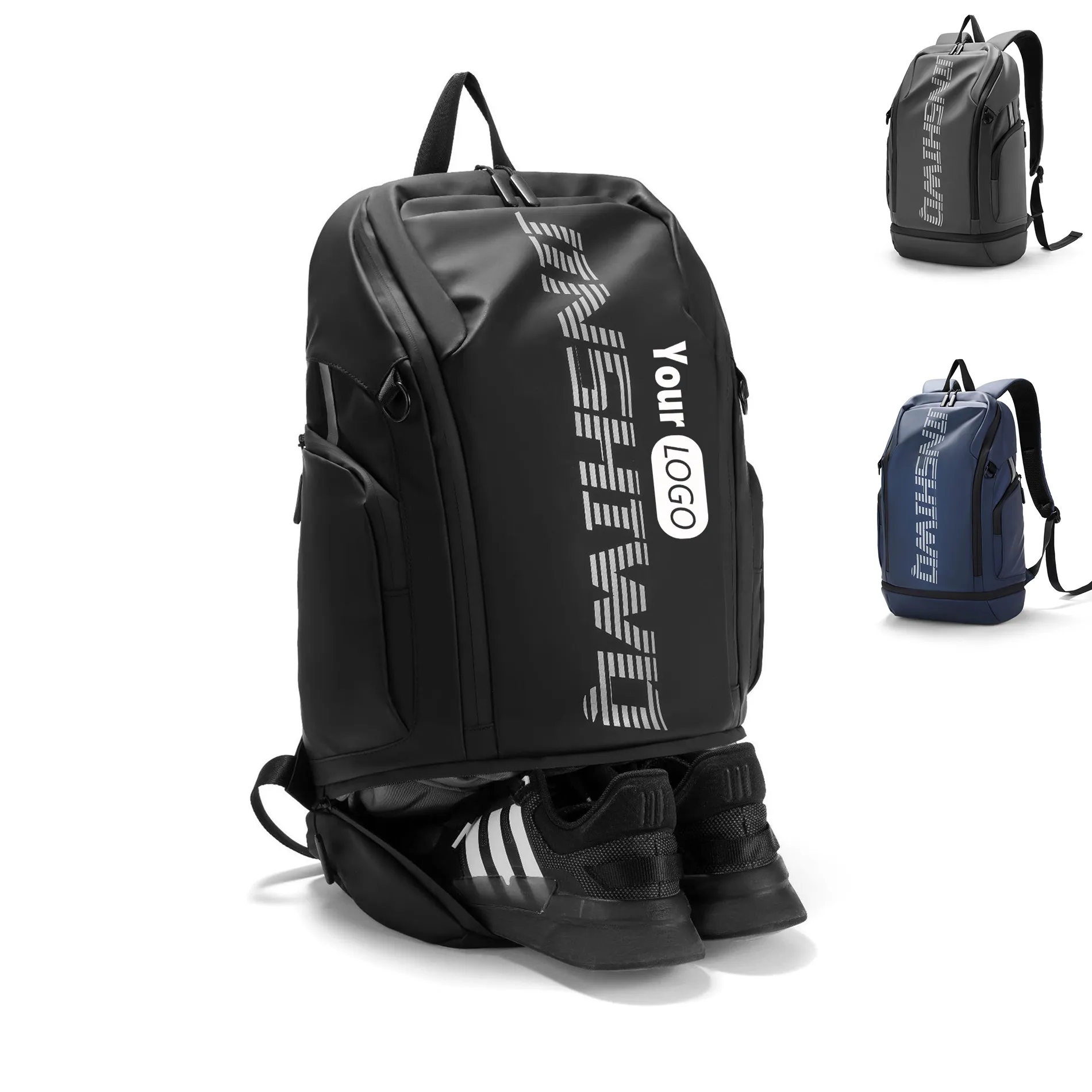 PU Leather Backpack 3