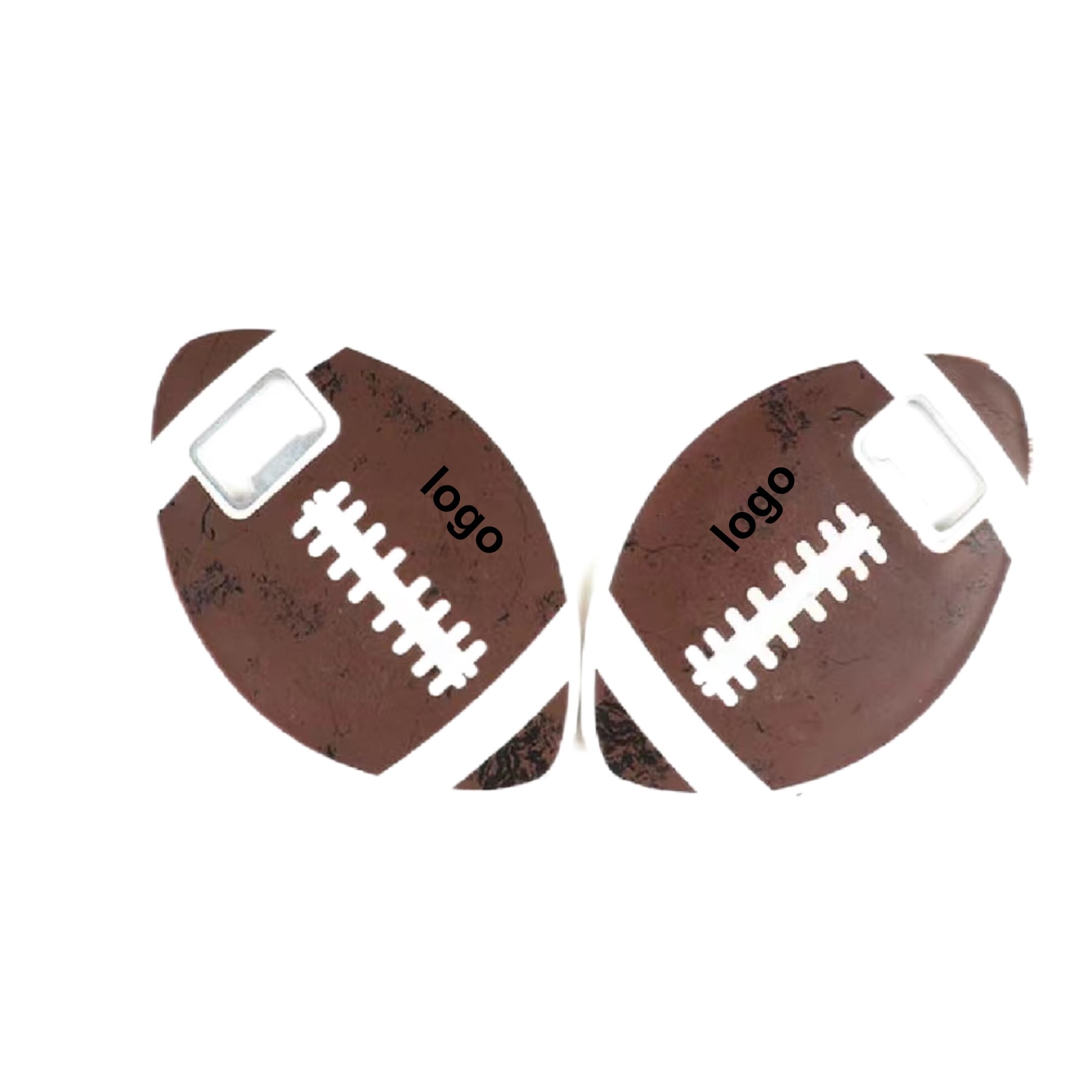 Football Shaped Bottle Opener (direct import) 2