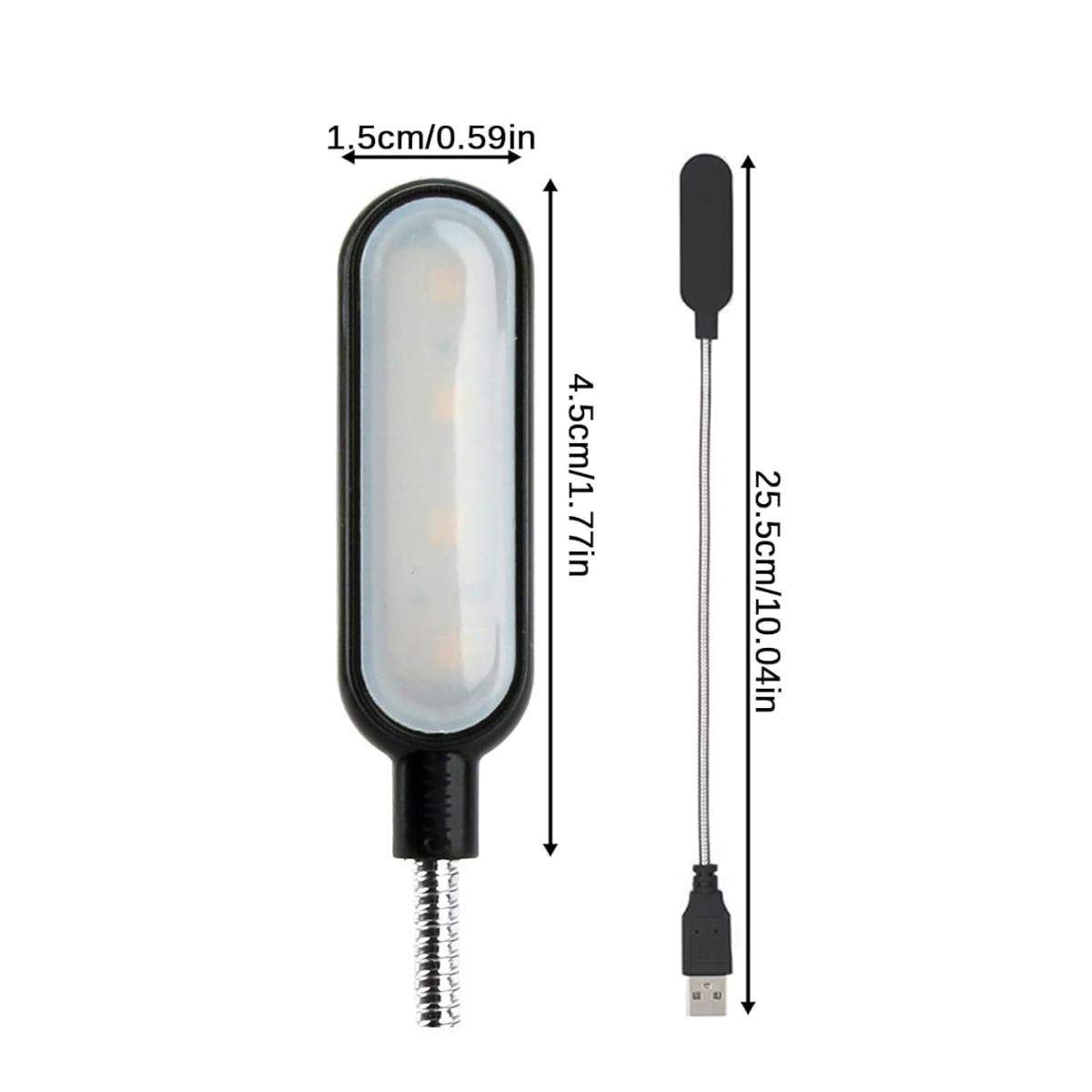Flexible USB LED Light Lamp with Adjustable Gooseneck 2