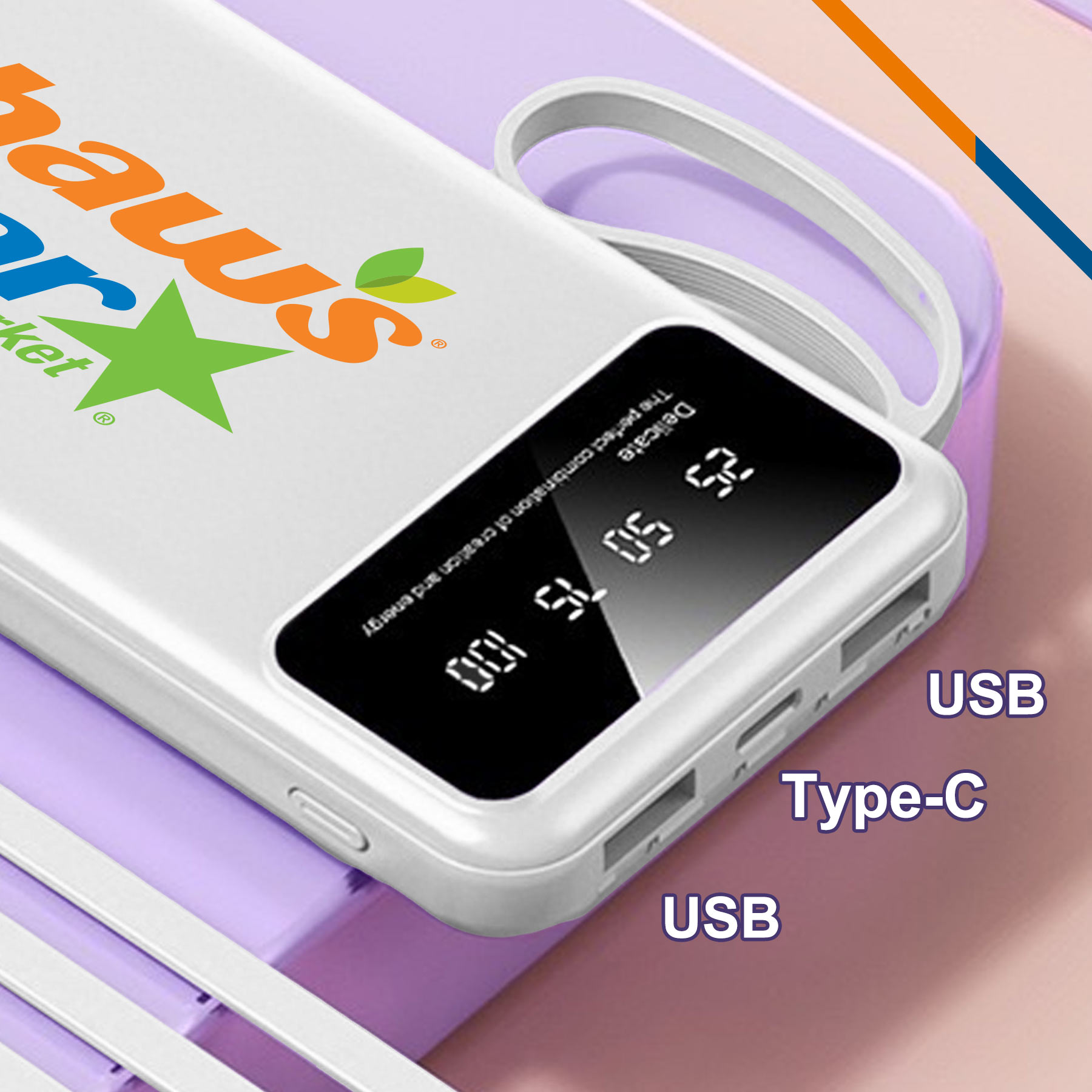 Atherton Flashlight 4in1 Power Bank - 10000mAh 4