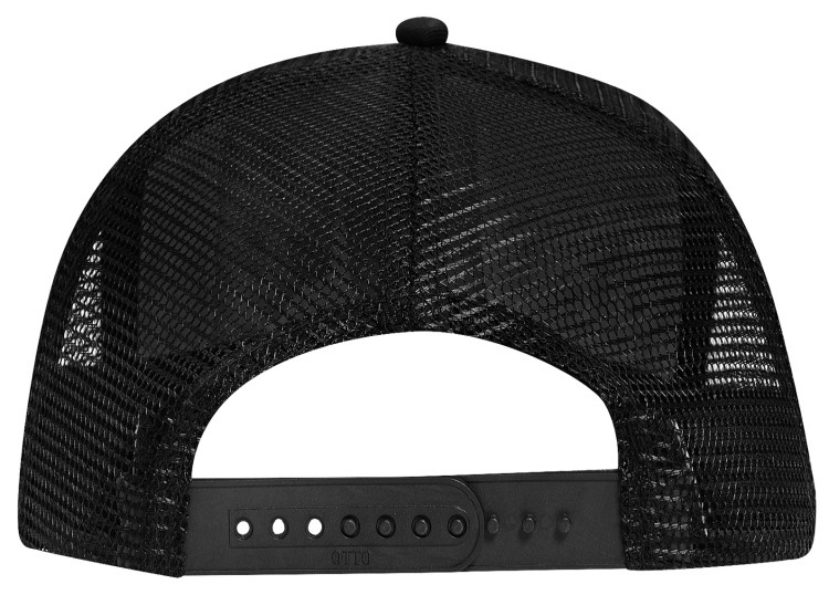 OTTO CAP® 5 Panel Mid Profile Mesh Back Trucker Hat 16