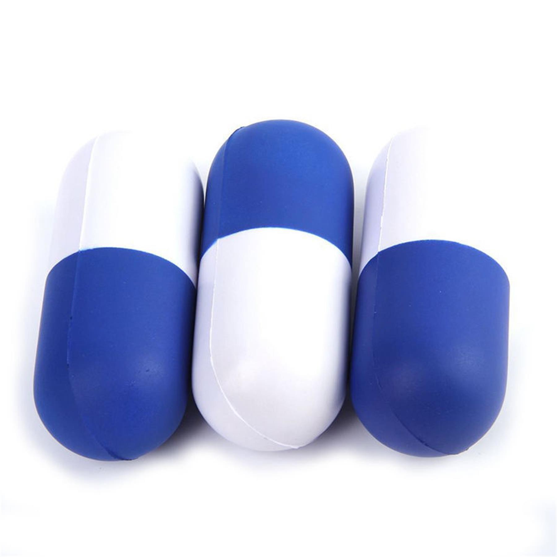 Pill Capsule Shape Stress Reliever Ball 4