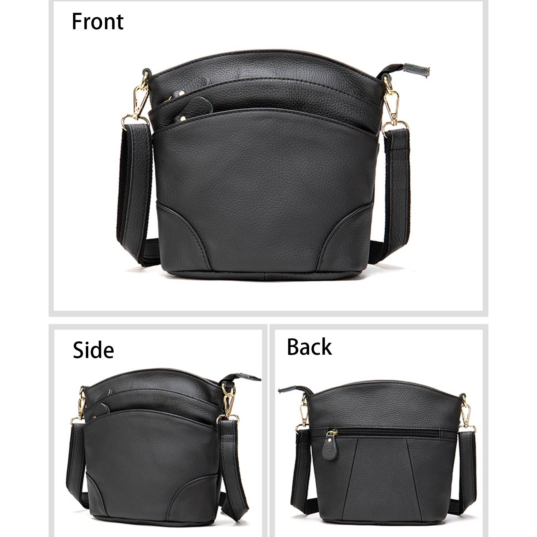 Genuine Leather Vintage Crossbody Shoulder HandBags 4