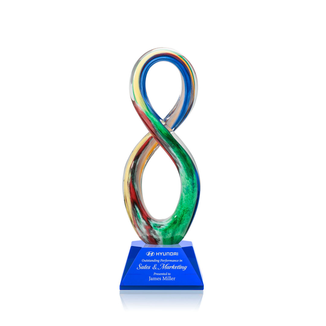 Duarte Award on Sheffield Base - Blue 3