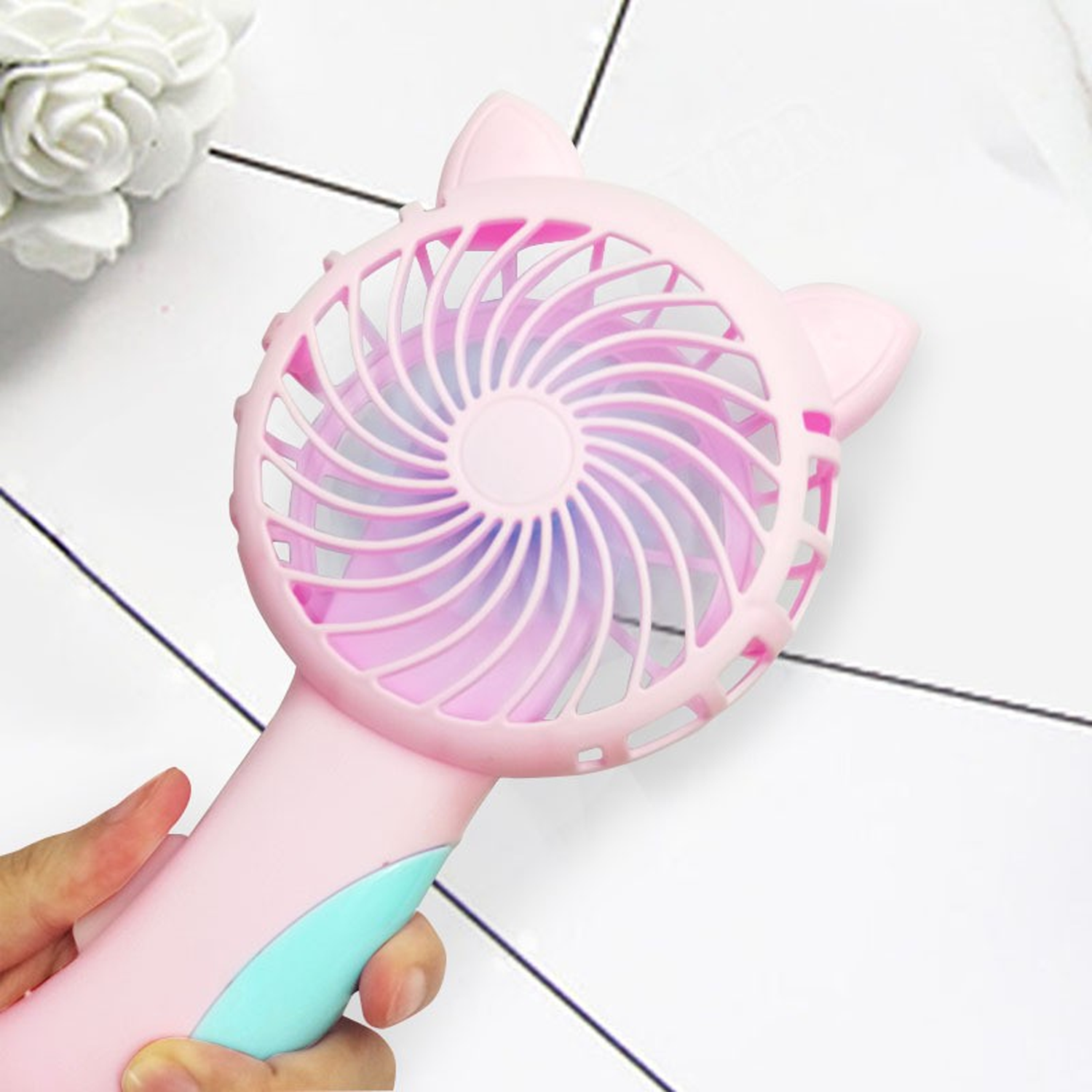 Cat Paw Hand-Pressed Fan 5