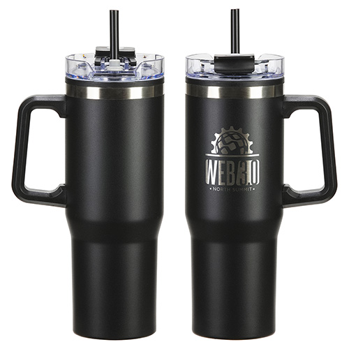 Oceanic 30 oz Stainless Steel/Polypropylene Mug with Color-Matching Handle 31