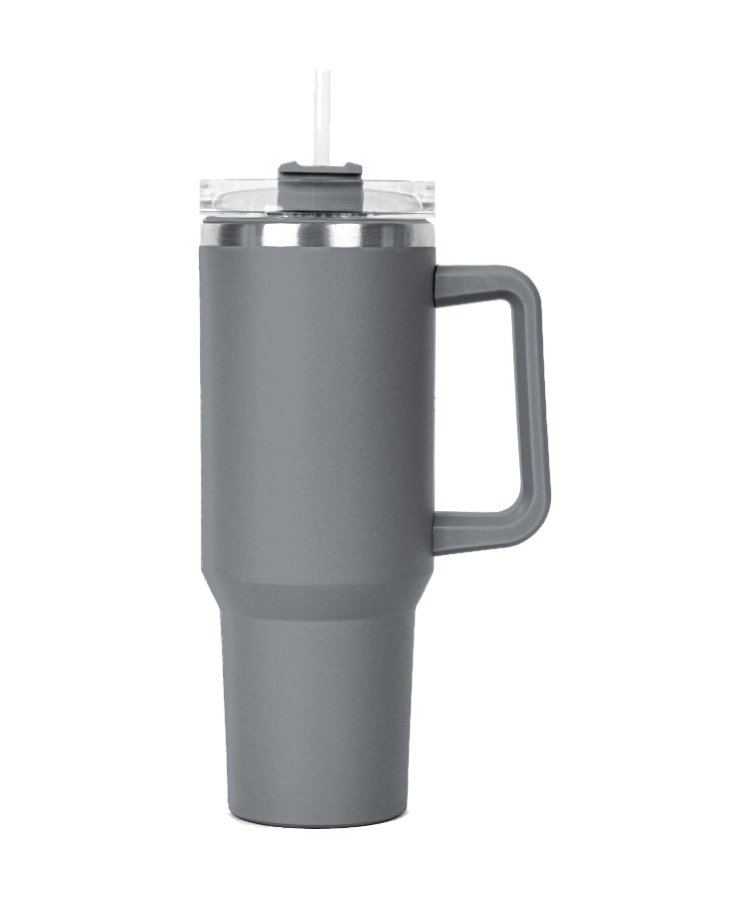 Union Printed - 40oz SS Double Wall Vacuum Mug & Straw Lid with Twist Closure 1