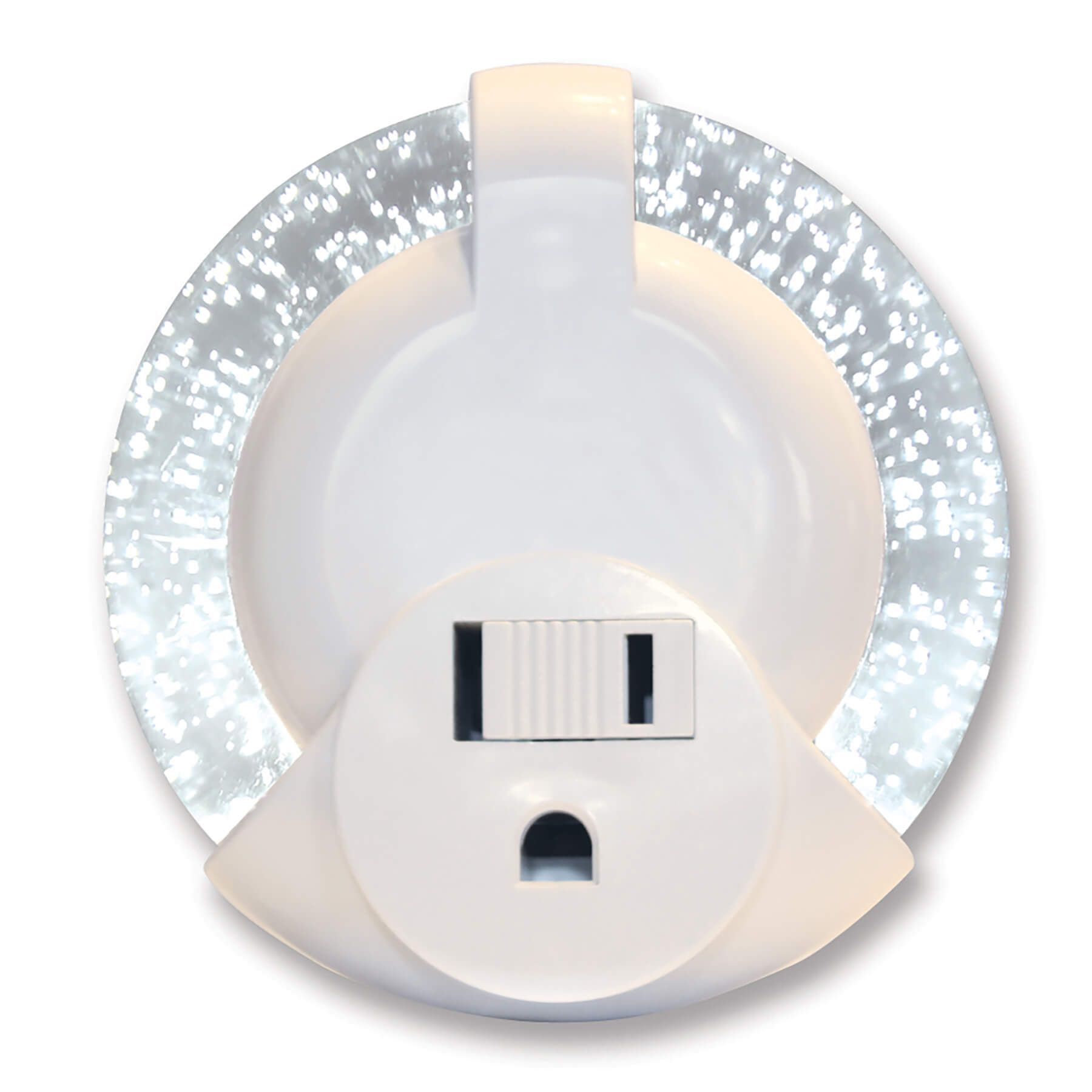 LED Sparkle Night Light with Outlet 3