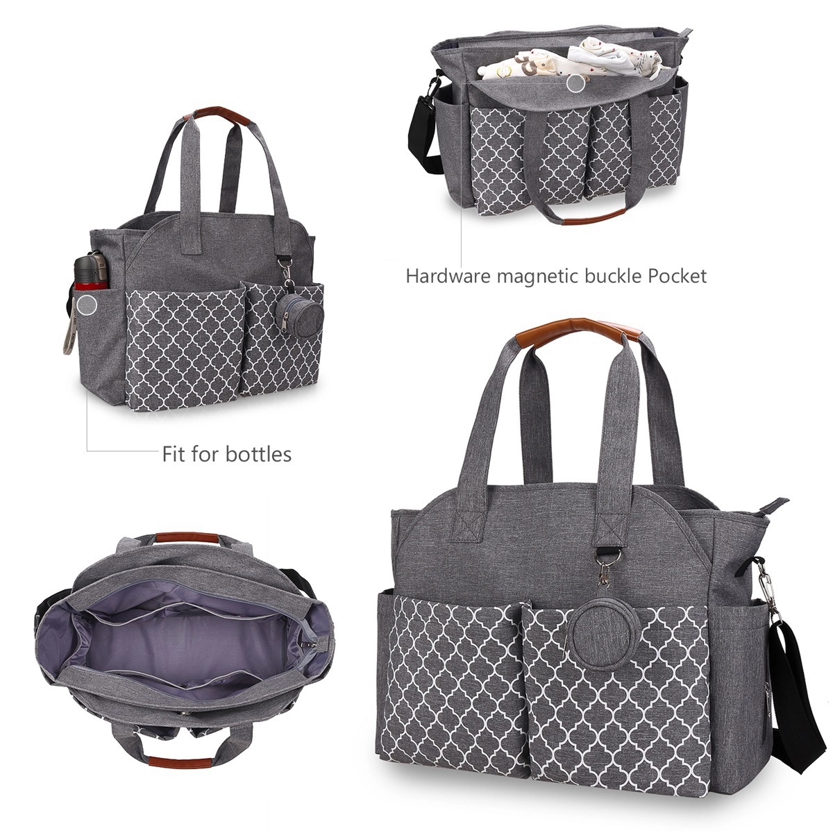 Tote Mommy Bag, custom tote bag with logo imprint 9