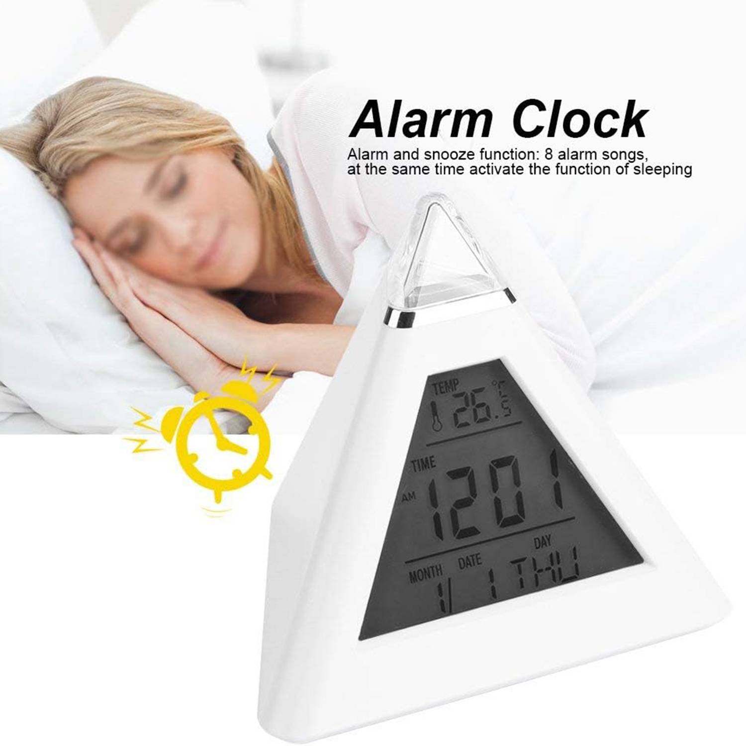 LED Digital Alarm Clock 5