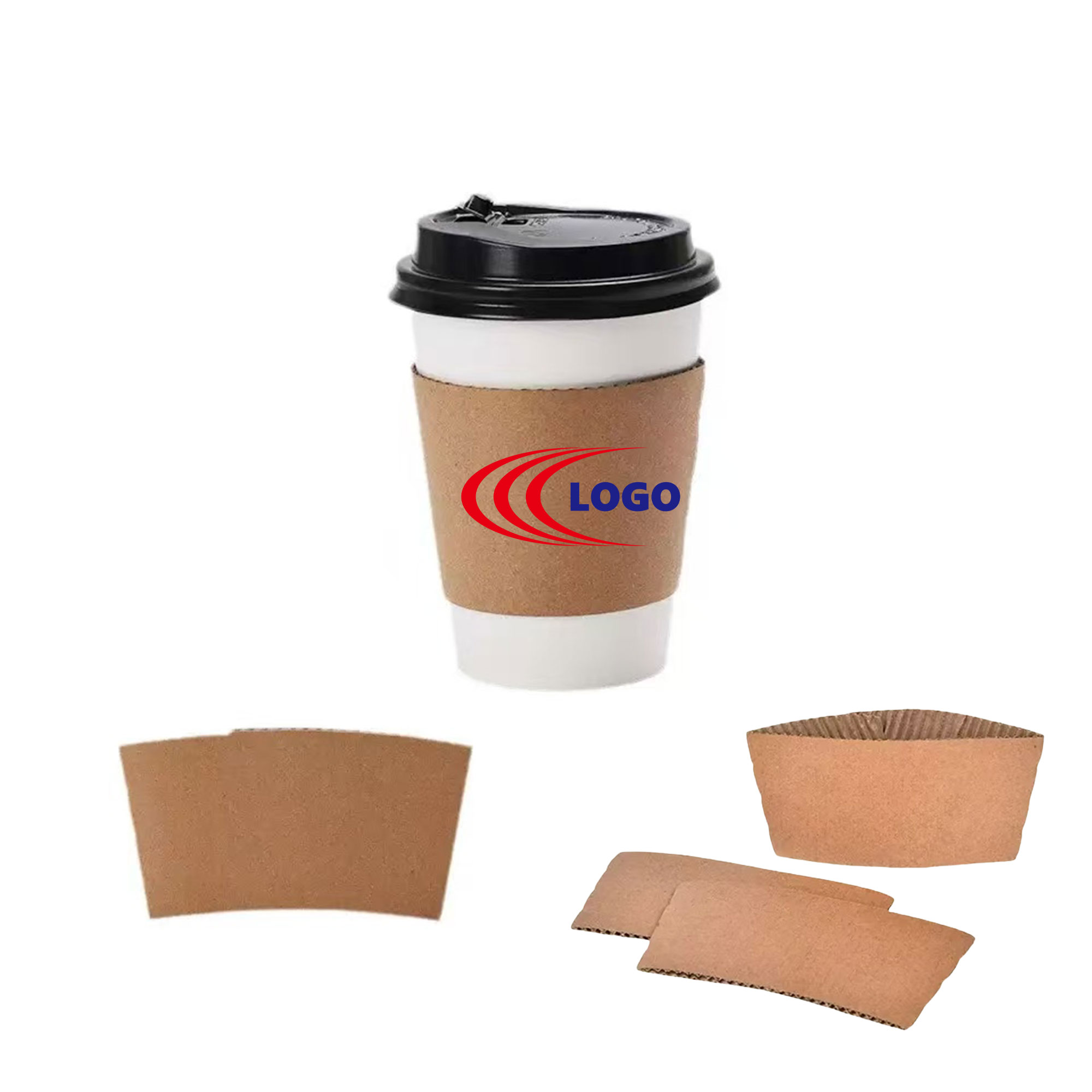 Custom Printed Coffee Cup Sleeves 2