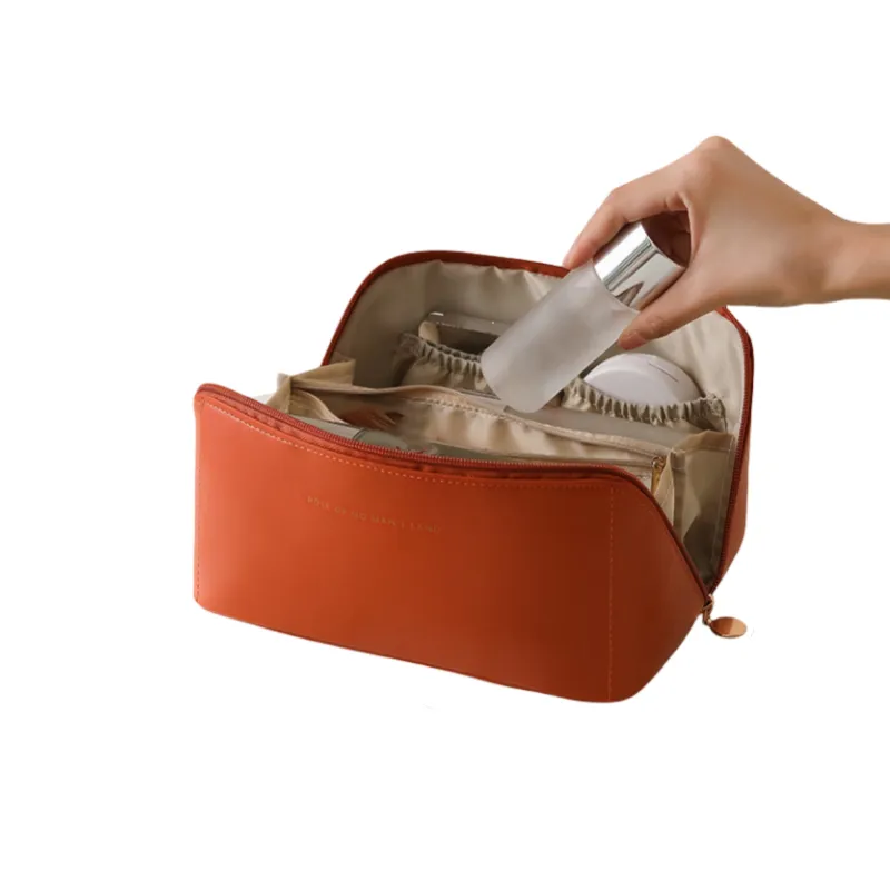 Pillow Shaped PU Makeup Bag 2