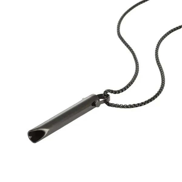 Titanium Steel Whistle Necklace with 180 mL Capacity 5