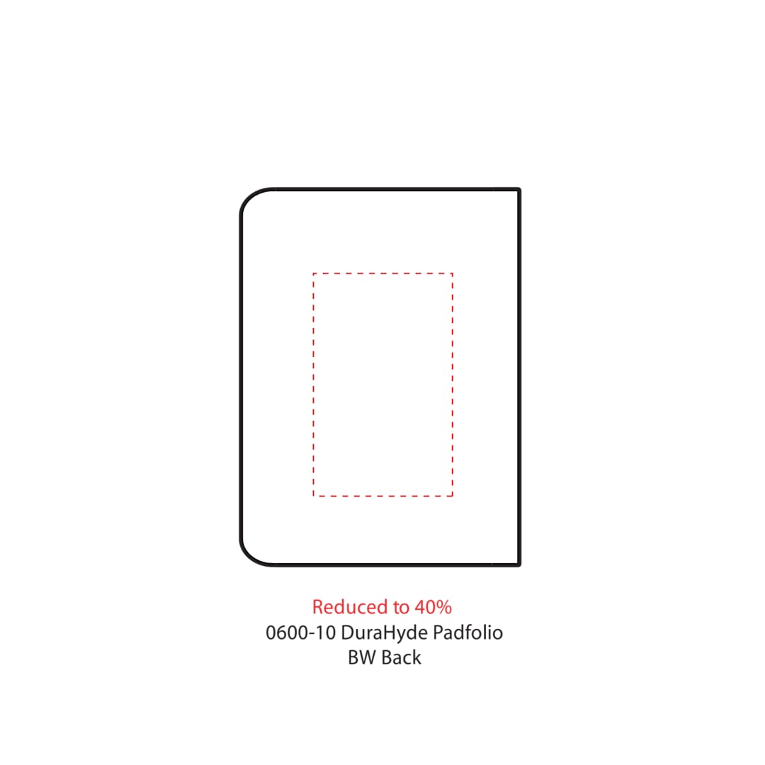 FSC® Mix Executive DuraHyde Zippered Padfolio 101