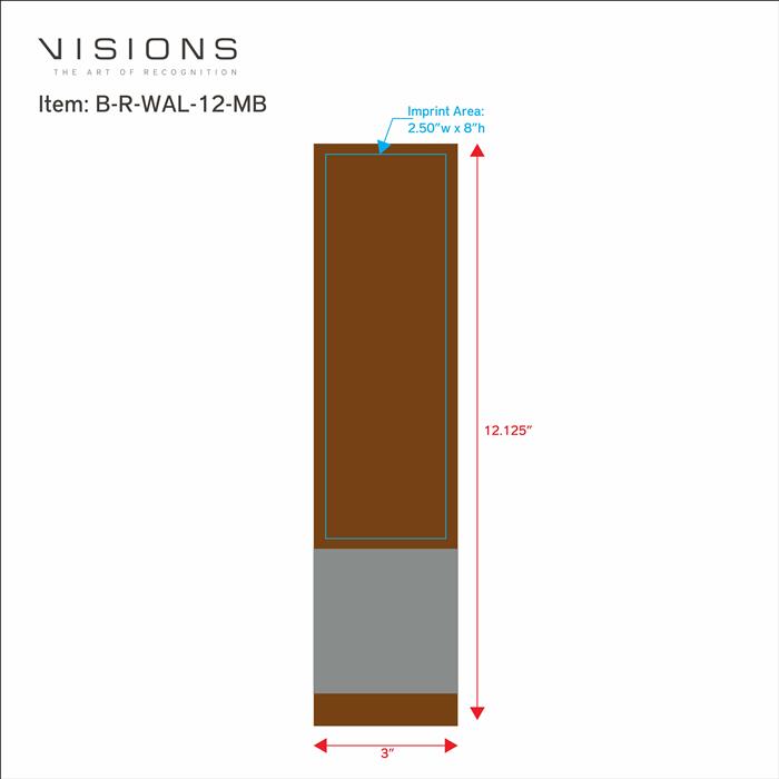 Rectangular Walnut 25
