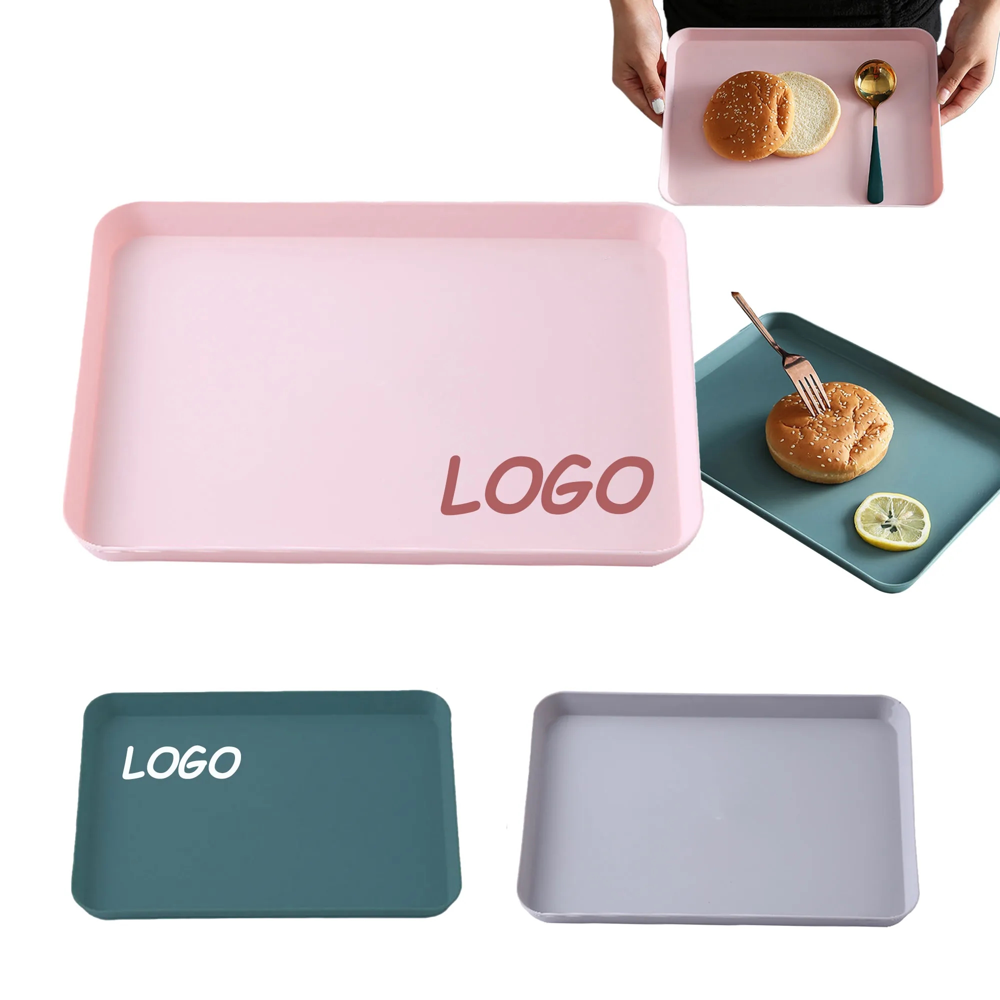 MOQ 10 Party Catering Food Tray Home Commercial Display