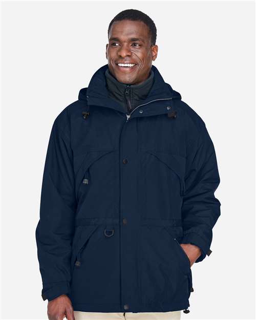 Men's 3-in-1 Parka with Dobby Trim - 88007 6