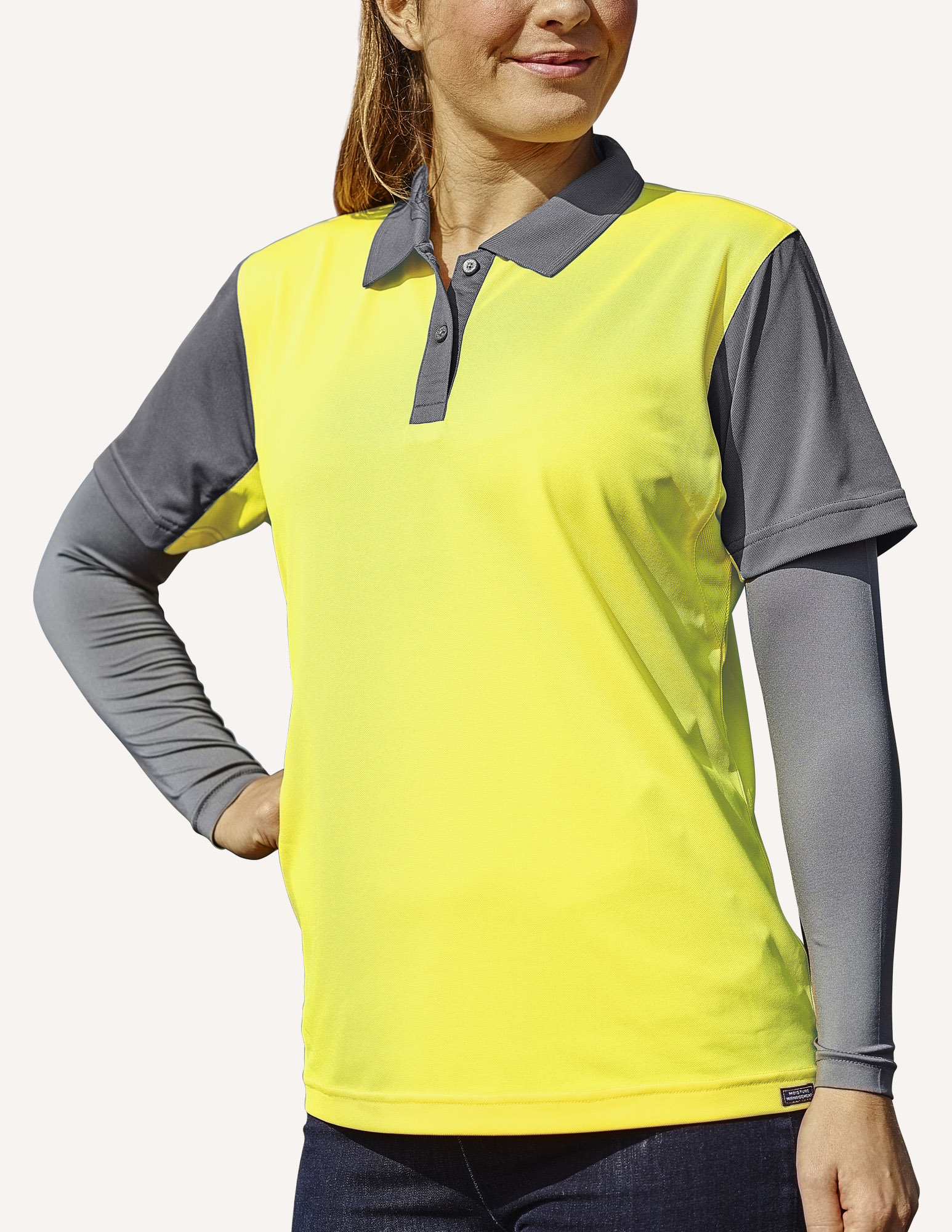Ladies' Corvette Hybrid Cooler Polo Shirt 9
