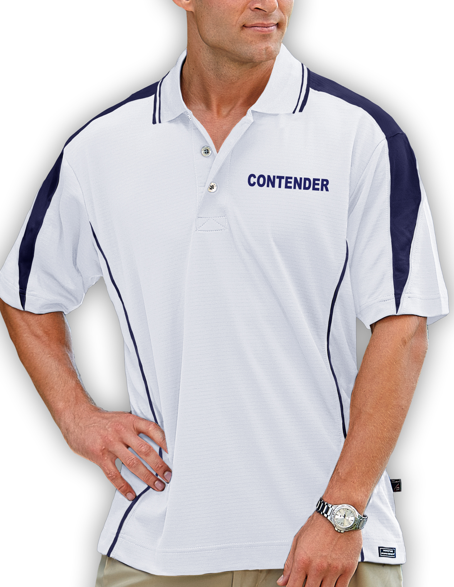 Men's Contender Ottoman Polo Shirt 4