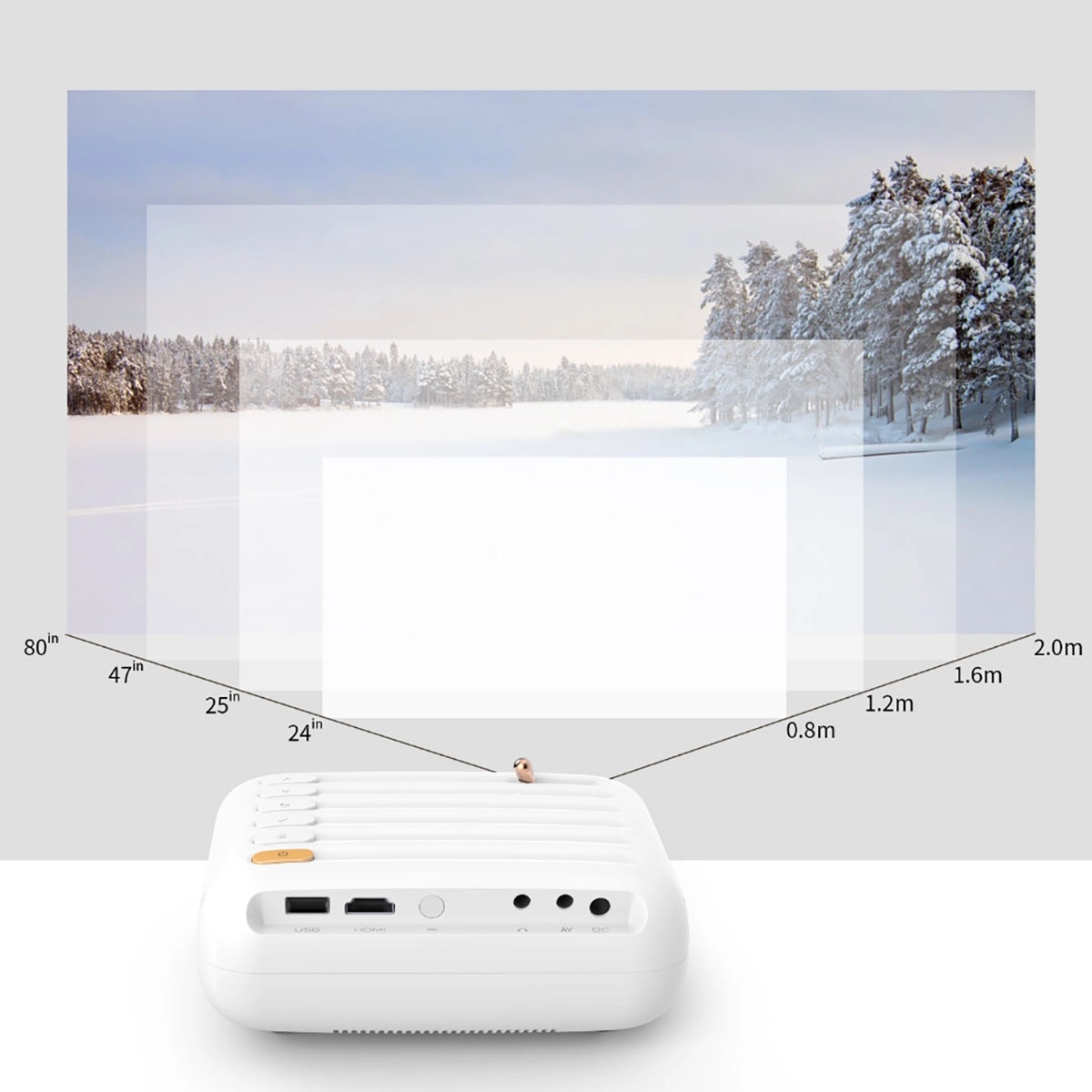 Mini Wifi Projector 2