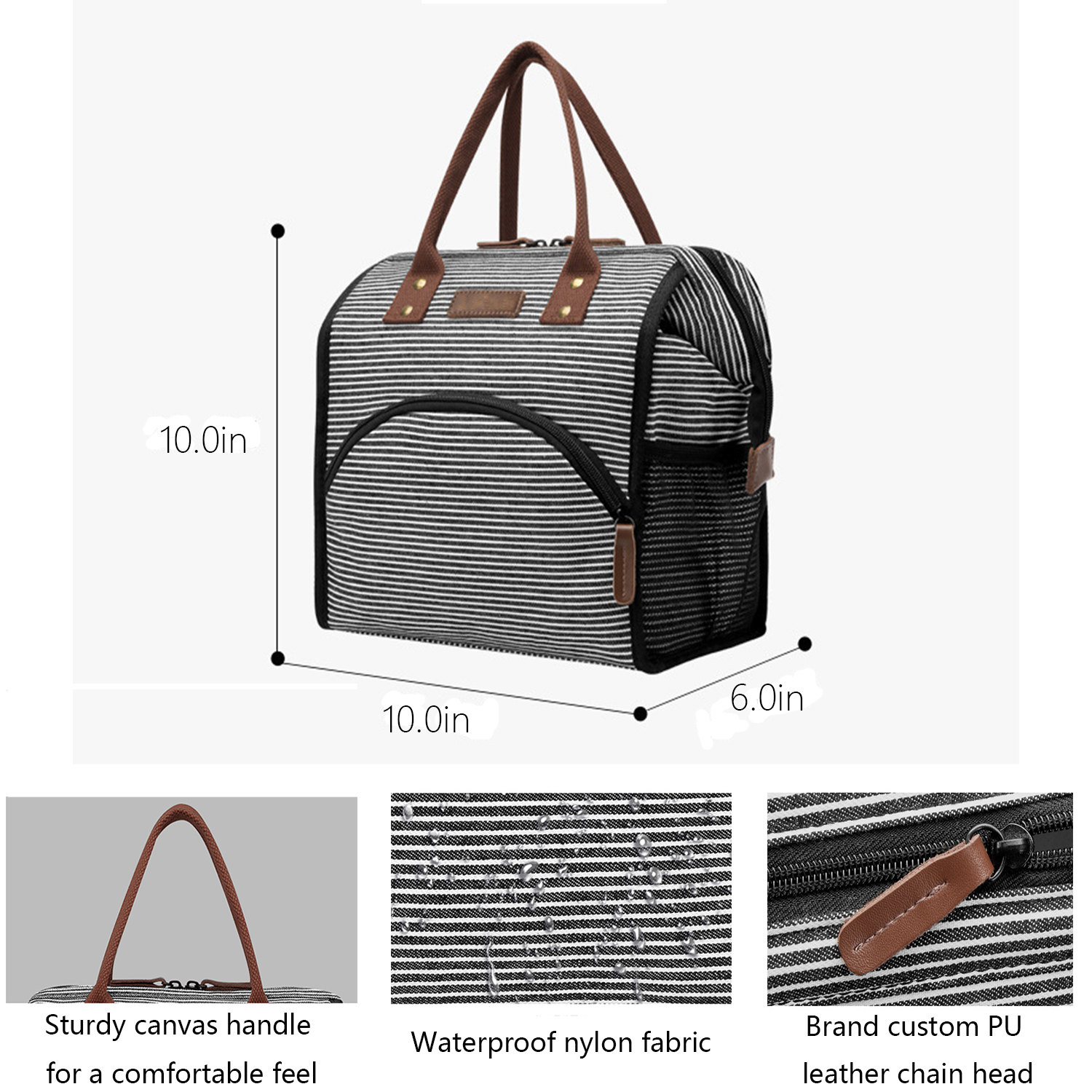 Waterproof Cooler Insulated Lunch Bag 2