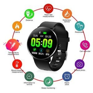 Fitness Bracelet Tracker With Body Temperature Sensor 10