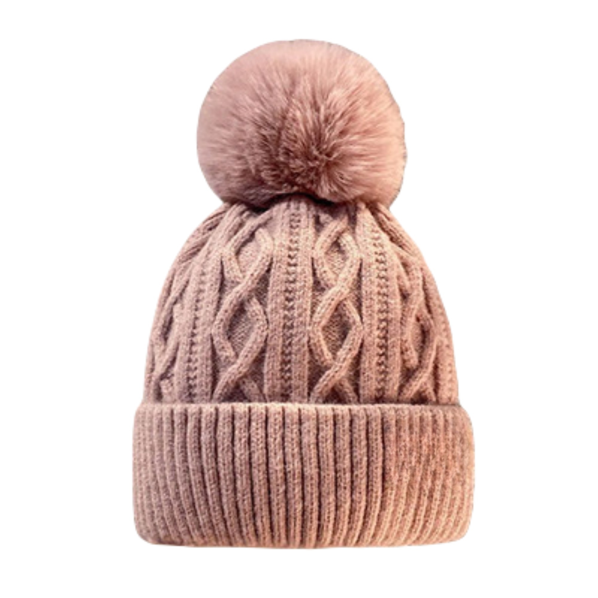 Womens Winter Knitted Beanie Hat 4