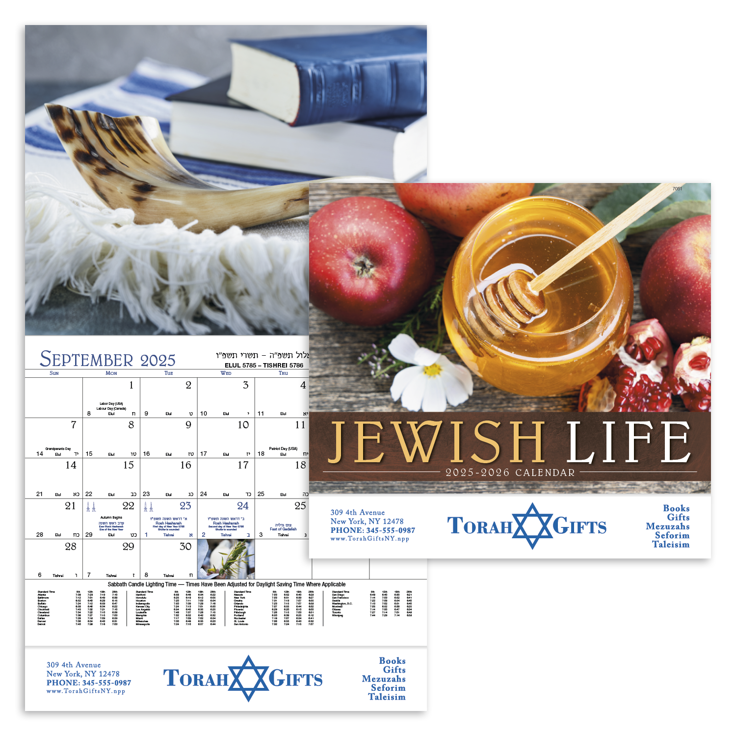 Good Value™ Jewish Life - Stapled Calendar 19