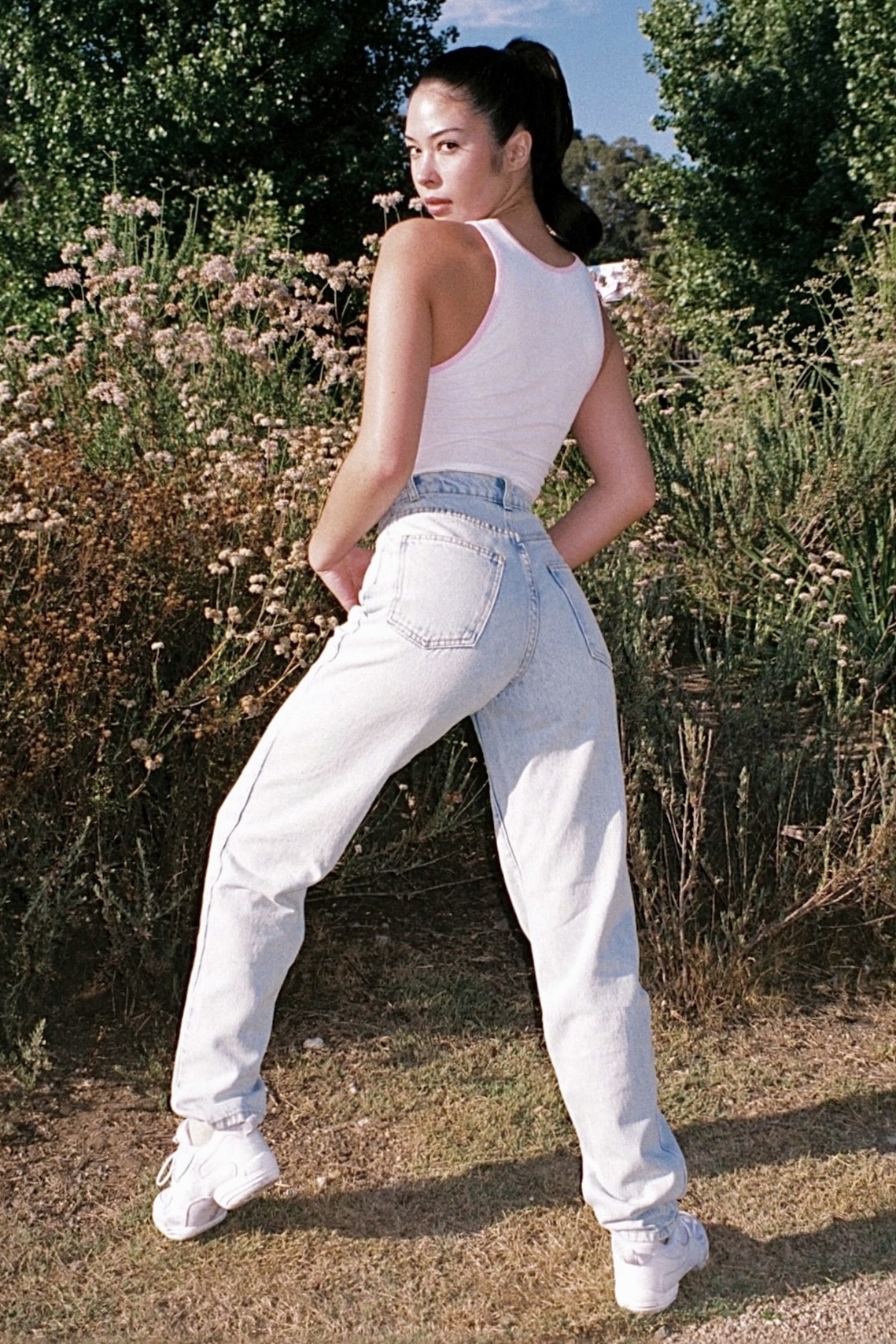 2X1 RIB CROP TANK 5