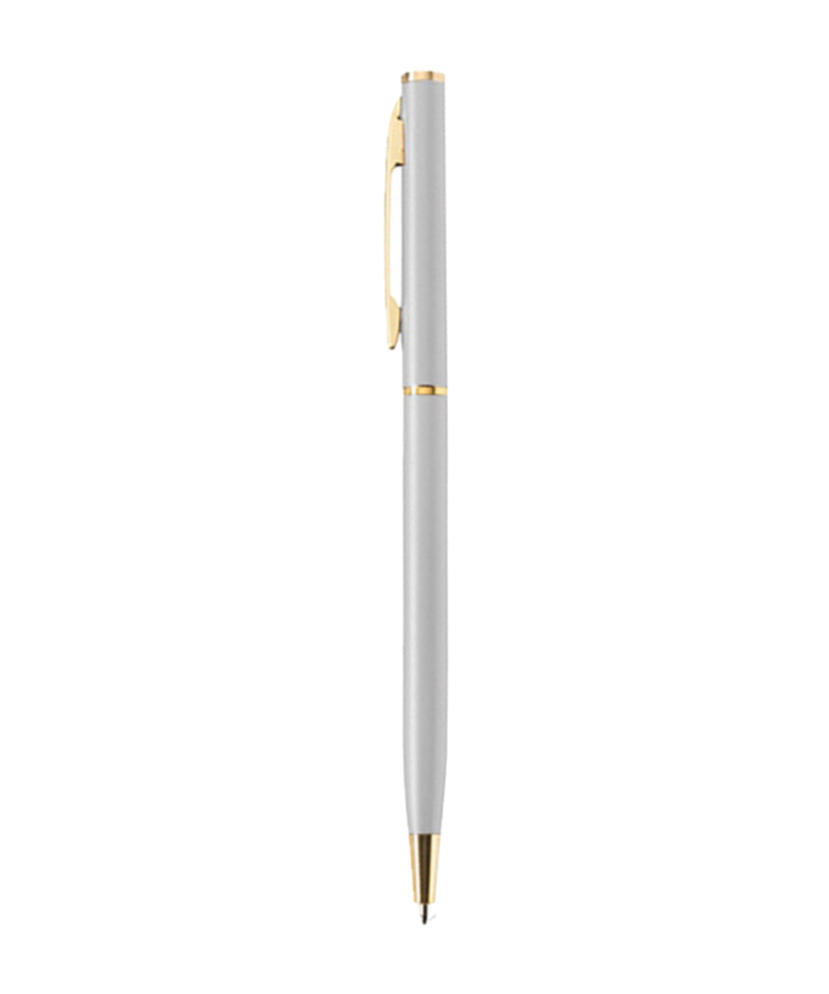Union Printed - Golden Slim Twist Metal Pen 5