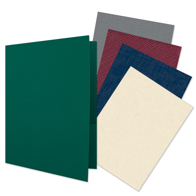 24-hr Quick Ship Plain Economy Folders 36