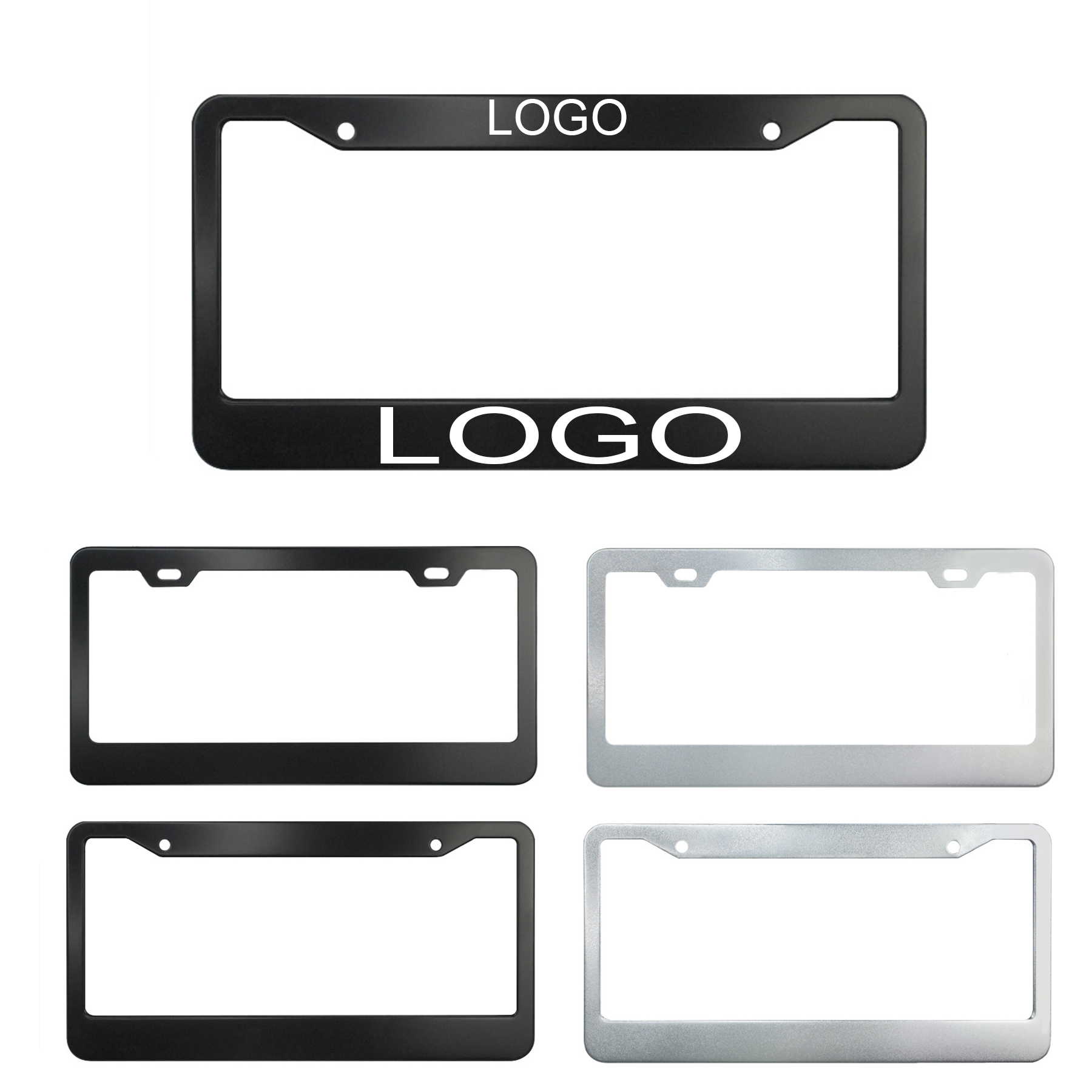 Aluminum License Plate Frame 1