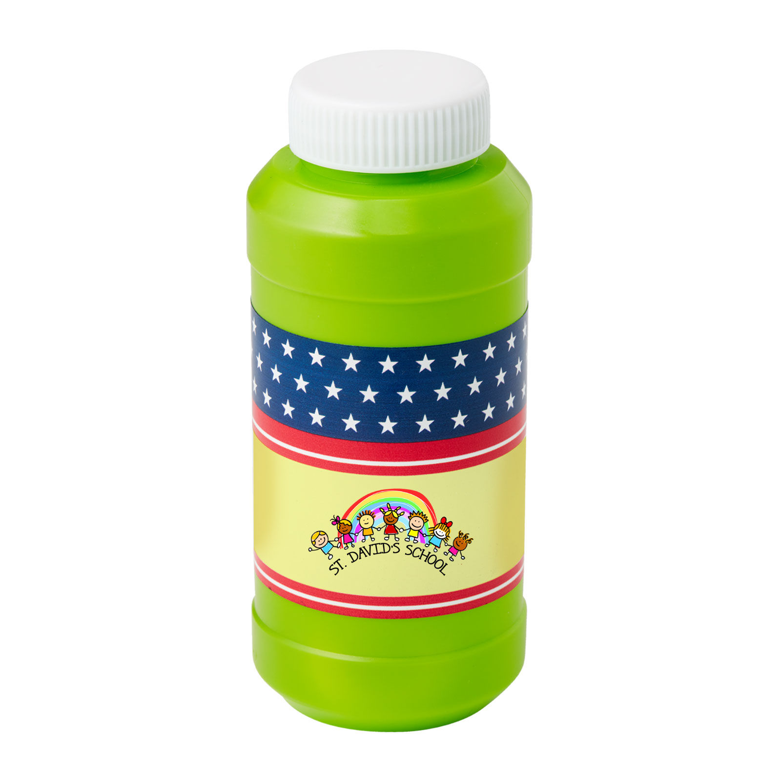 8 oz. Patriotic Bubbles with Full-Color Digital Label 16