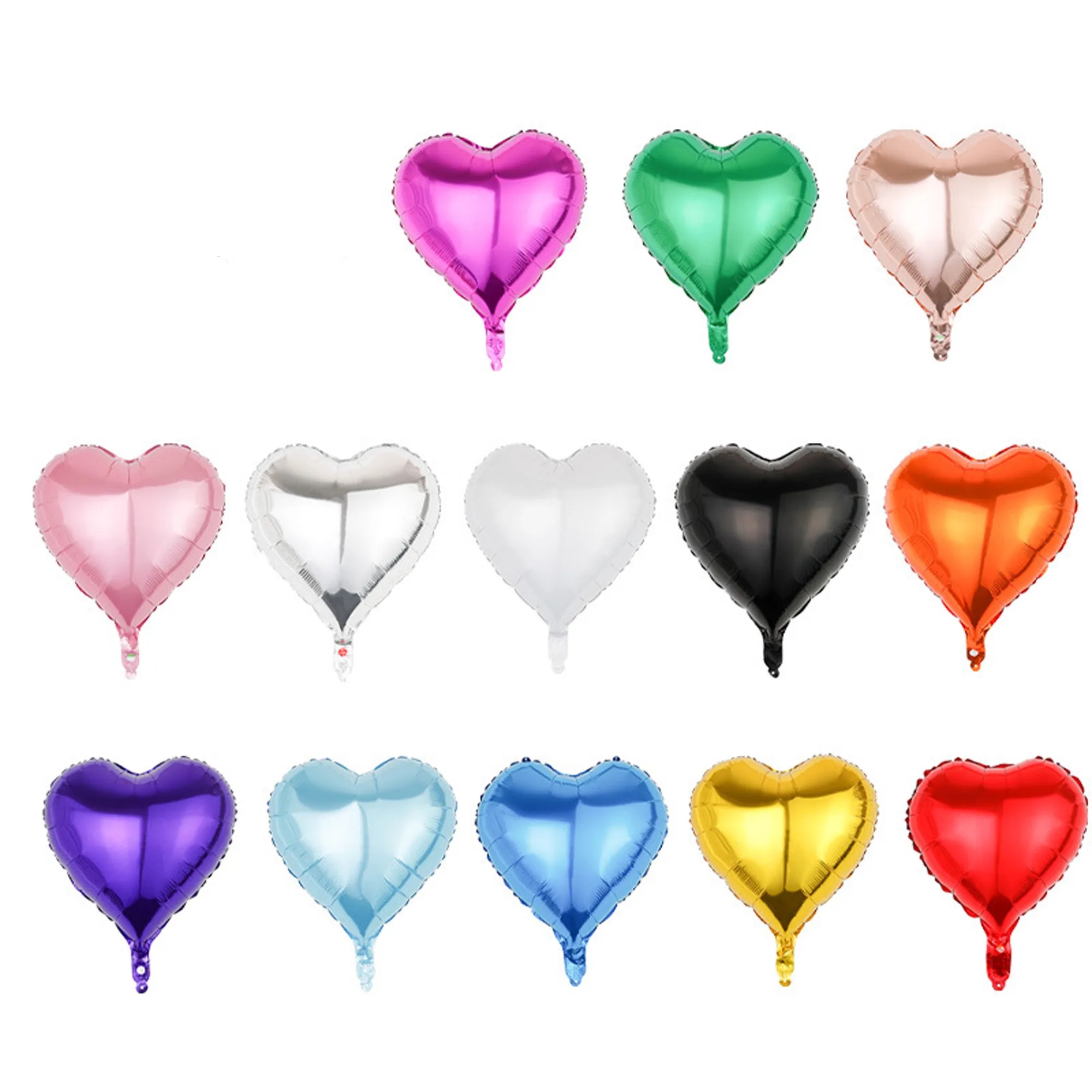 18" Love-Shaped Aluminum Film Balloon 6