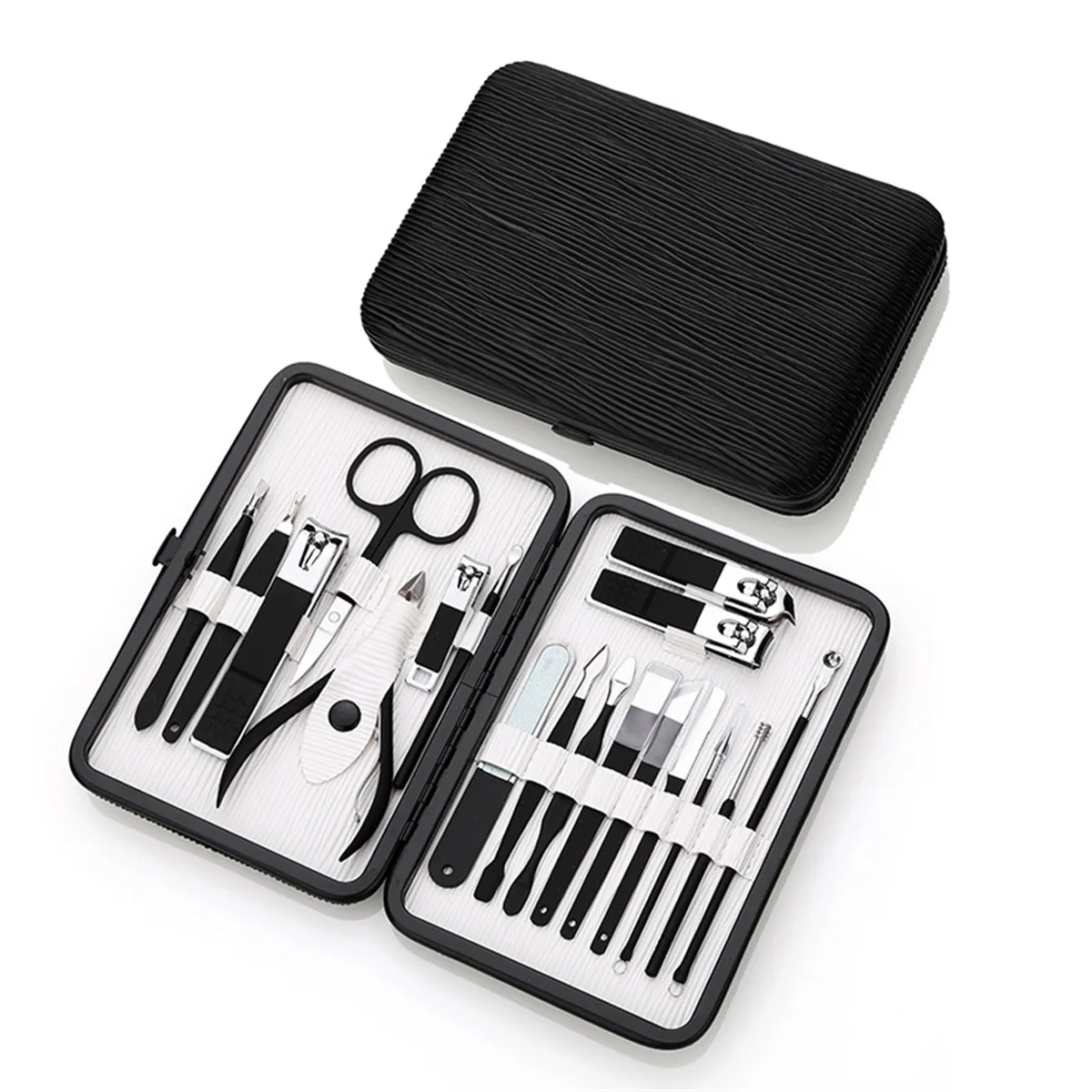Manicure Set Professional Nail Clippers Kit for Women 18Pcs 4