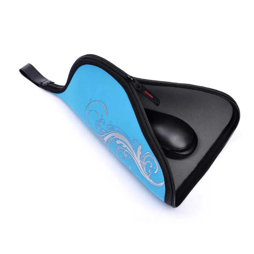 Waterproof Travel Zipper Folding Mouse Pad Pouch 5