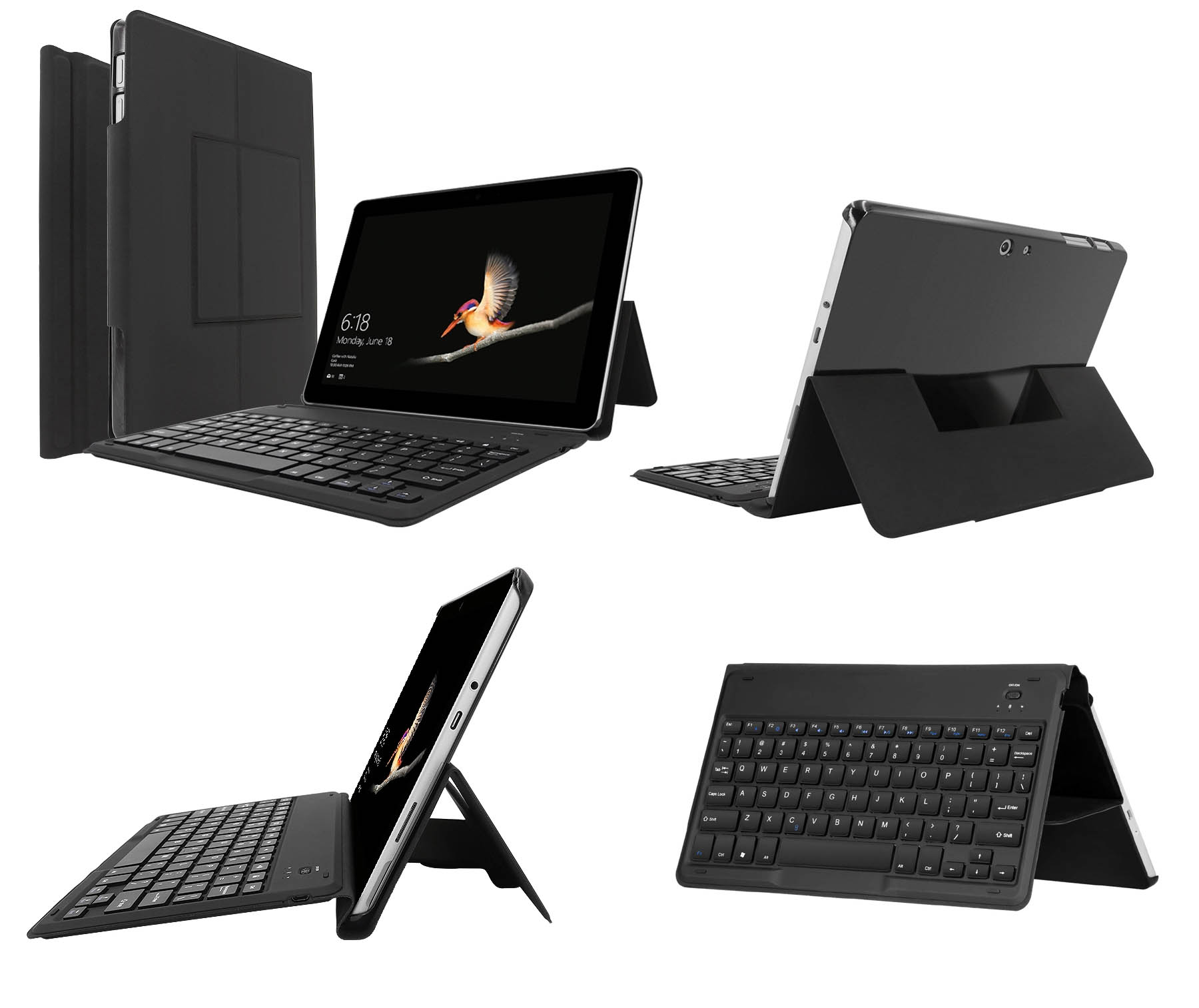 iBank ® Keyboard Case for Microsoft Surface Go 3/2/1 Case 10" 2