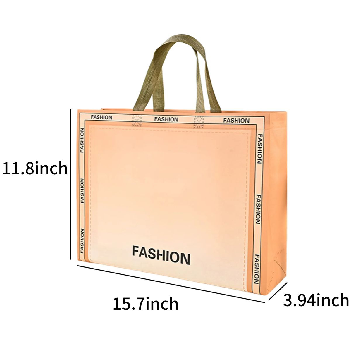 Eco Friendly Nonwoven Tote with Colorful Design 4