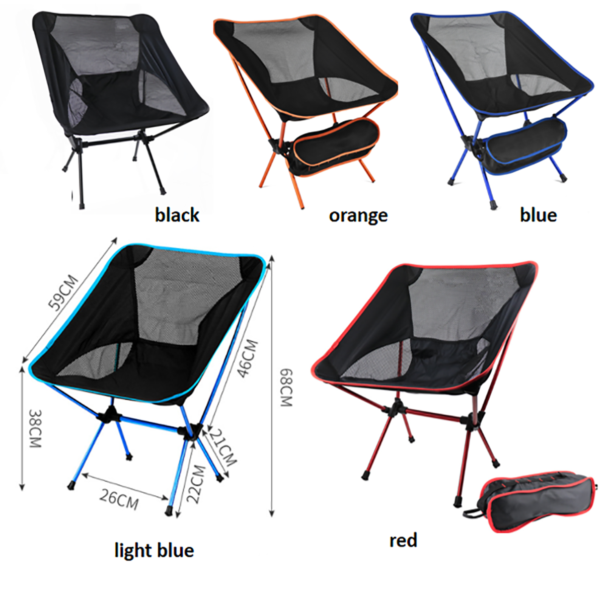 Ultralight Portable Compact Folding 3