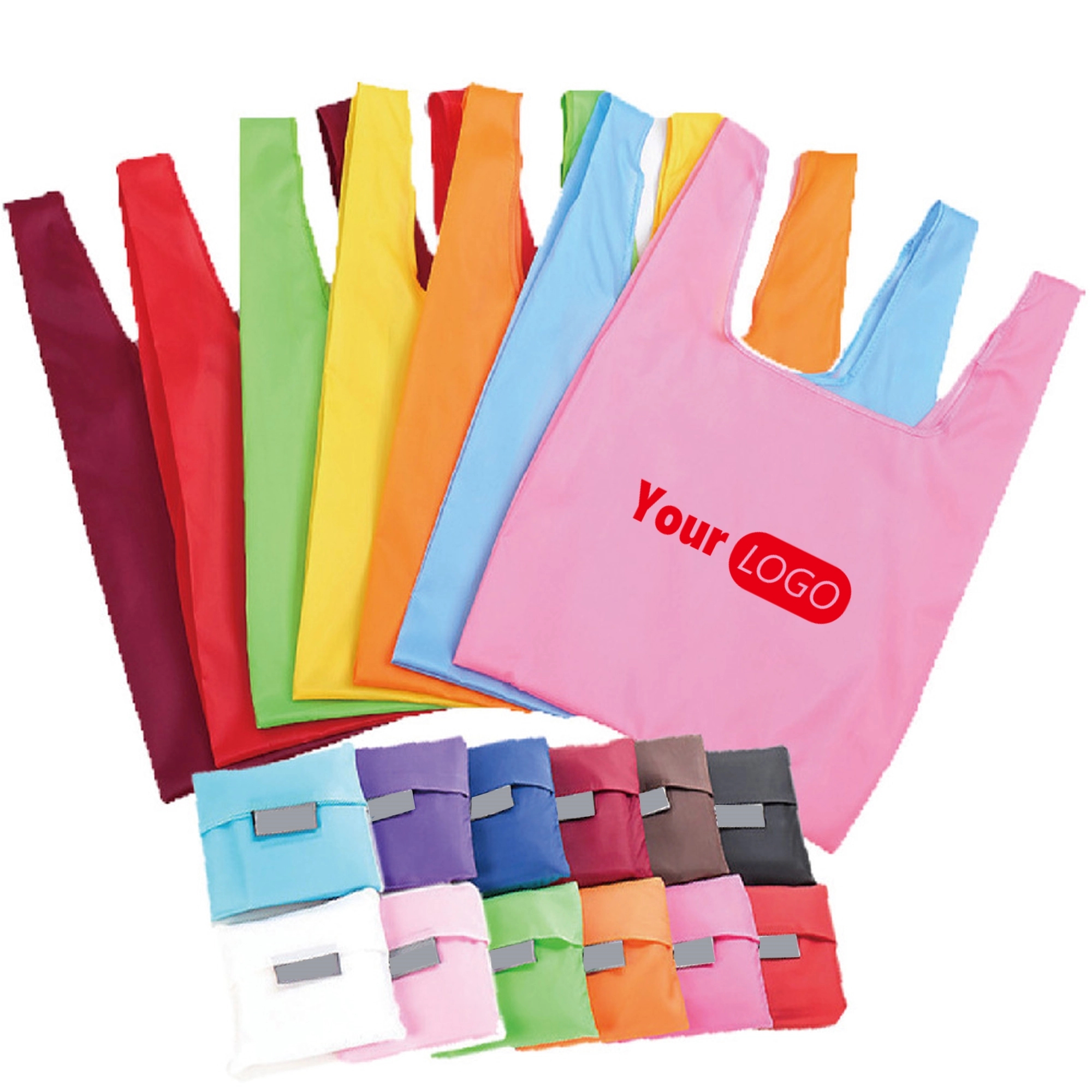 Polyester Foldable Shopping Tote Bags 2