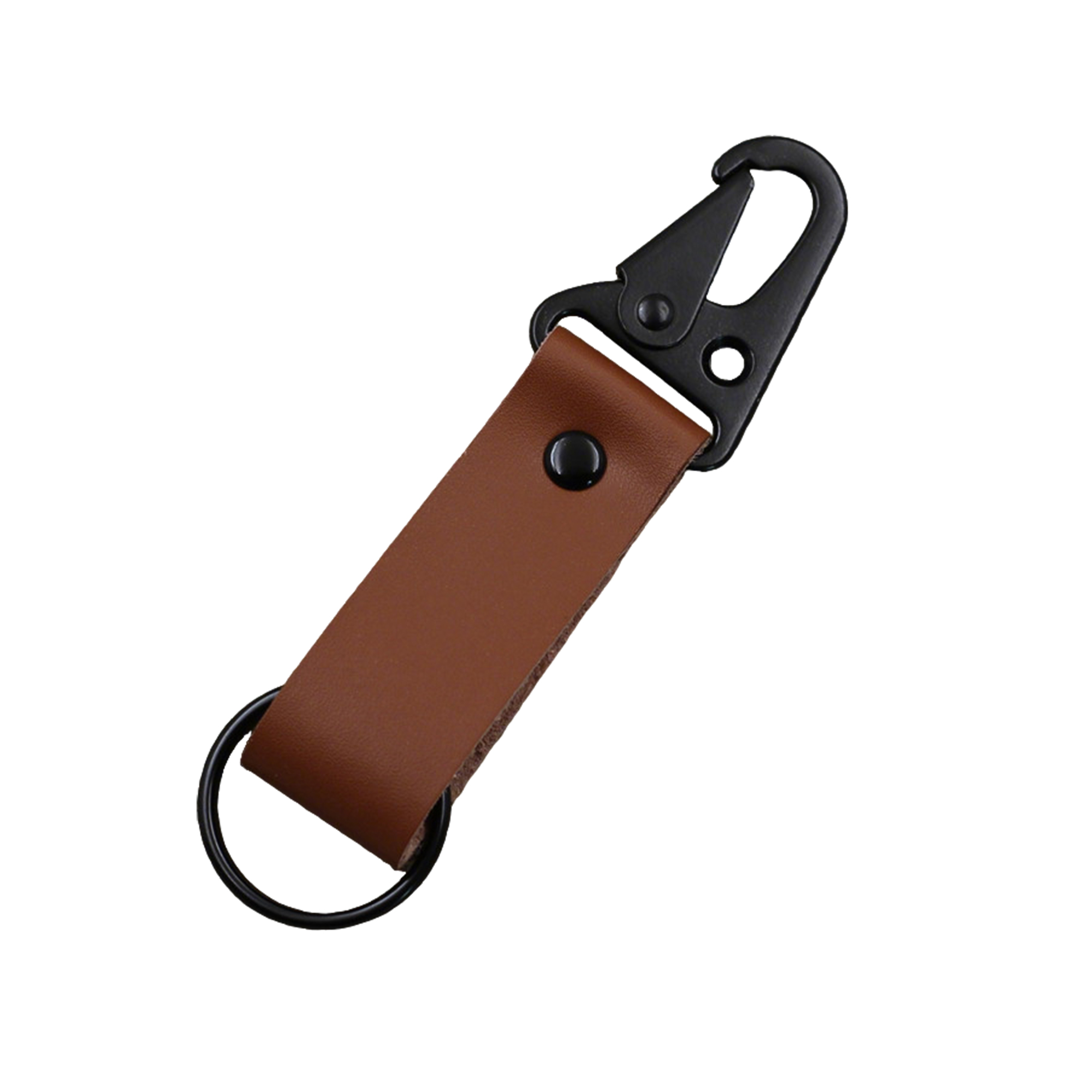 Genuine Leather Key Fob With Zinc Alloy Hook 6
