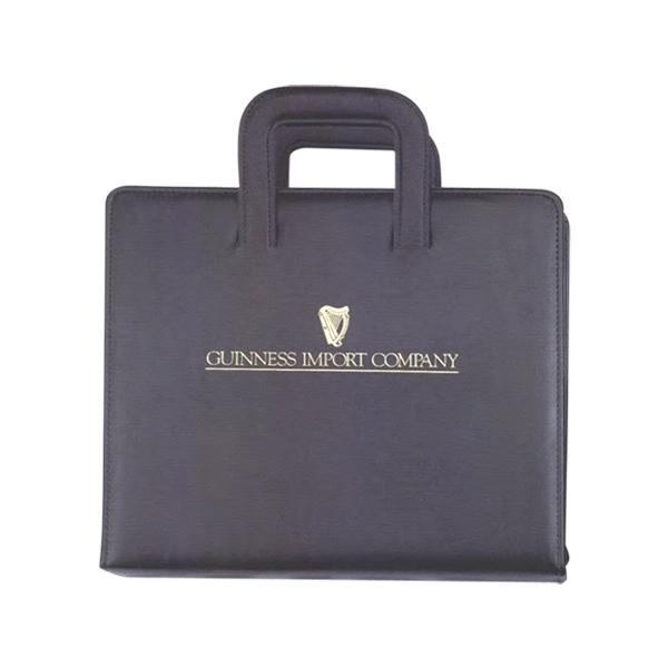 Zippered Ring Binder with Handle 1