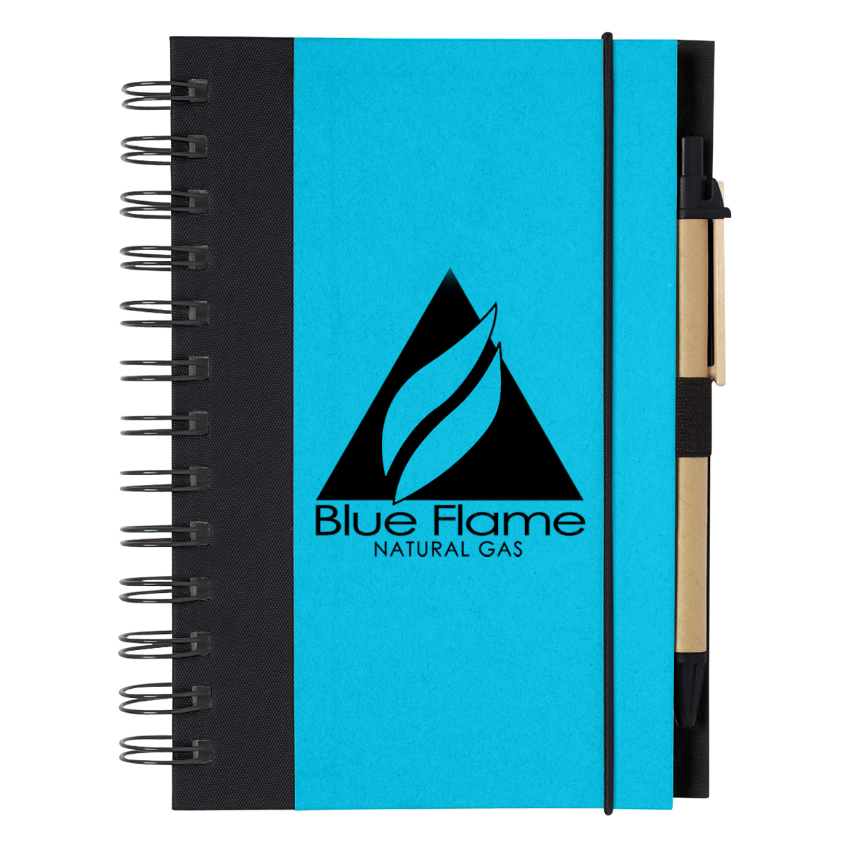 ECO-INSPIRED SPIRAL NOTEBOOK & PEN 26